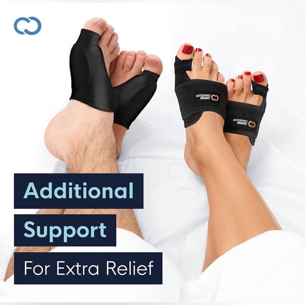 Copper Compression Bunion Relief Kit Toe Splint &… - image 5